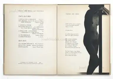 Sample page 9 for book "Ray, Man – Paul Eluard, Man Ray - Facile" Sample page 9 for book "Ray, Man – Paul Eluard, Man Ray - Facile"
