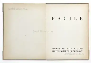 Sample page 7 for book "Ray, Man – Paul Eluard, Man Ray - Facile" Sample page 7 for book "Ray, Man – Paul Eluard, Man Ray - Facile"