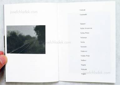 Sample page 7 for book  Tanja Lažetić – Train Stations from Vienna to Istanbul in Alphabetical Order