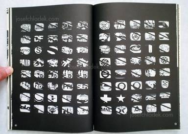 Sample page 7 for book  Ferdinand Kriwet – com.mix. Die Welt der Schrift- und Zeichensprache
