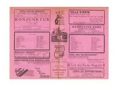 Sample page 4 for book "Piscatorbühne – Blätter der Piscatorbühne - Die Masse macht es" Sample page 4 for book "Piscatorbühne – Blätter der Piscatorbühne - Die Masse macht es"