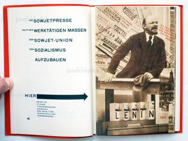 Sample page 1 for book  Union der Sozialistischen Sowjetrepubliken – Katalog des Sowjet-Pavillons auf der Internationalen Presse-Ausstellung Köln 1928 (Pressa)