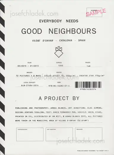 Arnau Blanch - Everybody needs Good Neighbours Arnau Blanch - Everybody needs Good Neighbours