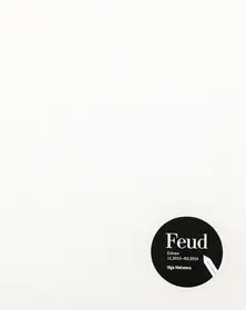 Feud (book + print) - used copy
