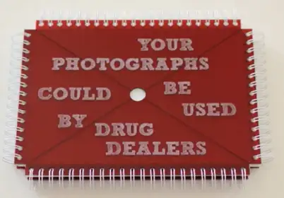 Your photographs could be used by drug dealers