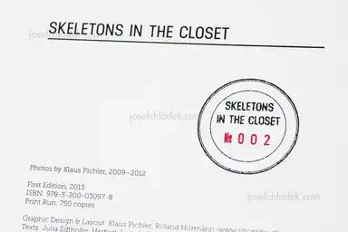 Sample page 3 for book "Pichler, Klaus – Klaus Pichler - Skeletons in the Closet" Sample page 3 for book "Pichler, Klaus – Klaus Pichler - Skeletons in the Closet"