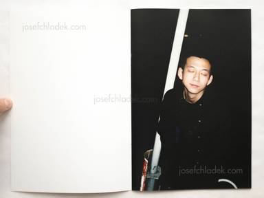 Sample page 1 for book  Ren Hang – November