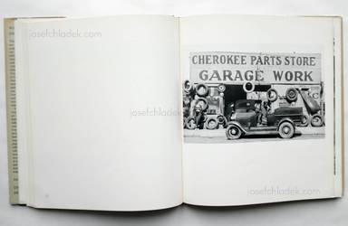 Sample page 13 for book  Walker Evans – American Photographs