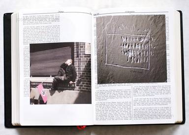 Sample page 8 for book "Broomberg, Adam and Chanarin, Oliver – Adam Broomberg & Oliver Chanarin - Holy Bible" Sample page 8 for book "Broomberg, Adam and Chanarin, Oliver – Adam Broomberg & Oliver Chanarin - Holy Bible"