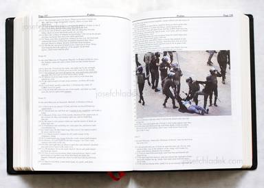 Sample page 7 for book "Broomberg, Adam and Chanarin, Oliver – Adam Broomberg & Oliver Chanarin - Holy Bible" Sample page 7 for book "Broomberg, Adam and Chanarin, Oliver – Adam Broomberg & Oliver Chanarin - Holy Bible"