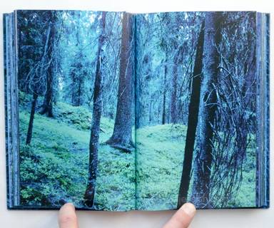 Sample page 7 for book  Morten Andersen – Blå Skog/Blue Forest