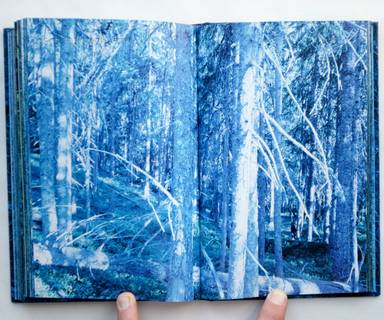 Sample page 11 for book  Morten Andersen – Blå Skog/Blue Forest
