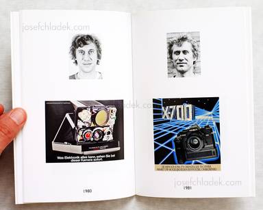 Sample page 5 for book  Hans Eijkelboom – Portraits and Cameras. 1949 - 2009
