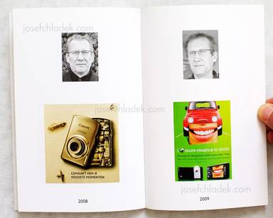 Sample page 8 for book  Hans Eijkelboom – Portraits and Cameras. 1949 - 2009