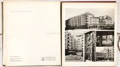 Sample page 4 for book Josef Bittner – Die Neubauten der Stadt Wien - 1. Die Wohnhausbauten