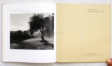 Sample page 7 for book  Robert Adams – Tree Line