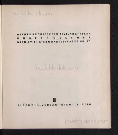 Sample page 48 for book "Gessner, Hubert – Hubert Gessner - Zivilarchitekt Hubert Gessner" Sample page 48 for book "Gessner, Hubert – Hubert Gessner - Zivilarchitekt Hubert Gessner"