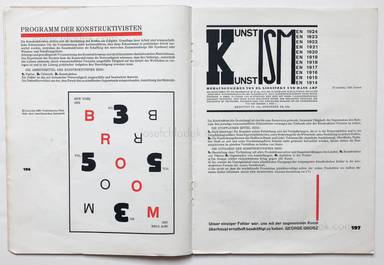 Sample page 3 for book  Jan Tschichold – Typographische Mitteilungen, Sonderheft Elementare Typographie