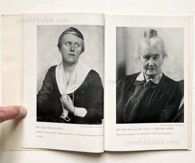Sample page 3 for book  Unbekannt – Unsere Zeit in 77 Frauenbildnissen