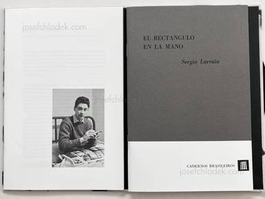 Sample page 1 for book  Sergio Larrain – El rectangulo en la mano
