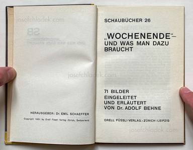 Sample page 1 for book Adolf Behne – Wochenende – und was man dazu braucht