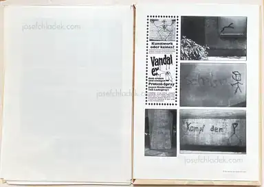 Sample page 3 for book "Schmid, Joachim – Joachim Schmid - Also sowas! Der Sprayer von Zürich" Sample page 3 for book "Schmid, Joachim – Joachim Schmid - Also sowas! Der Sprayer von Zürich"