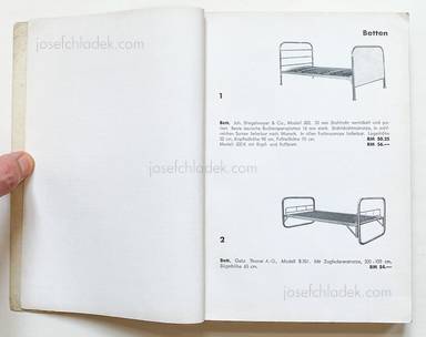 Sample page 1 for book  Werner Gräff – Jetzt wird Ihre Wohnung eingerichtet, Das Warenbuch für den neuen Wohnbedarf