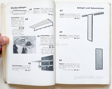 Sample page 7 for book  Werner Gräff – Jetzt wird Ihre Wohnung eingerichtet, Das Warenbuch für den neuen Wohnbedarf