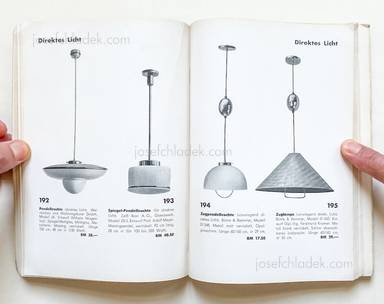 Sample page 16 for book  Werner Gräff – Jetzt wird Ihre Wohnung eingerichtet, Das Warenbuch für den neuen Wohnbedarf