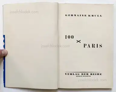Sample page 23 for book "Krull, Germaine – Germaine Krull - 100 x Paris" Sample page 23 for book "Krull, Germaine – Germaine Krull - 100 x Paris"