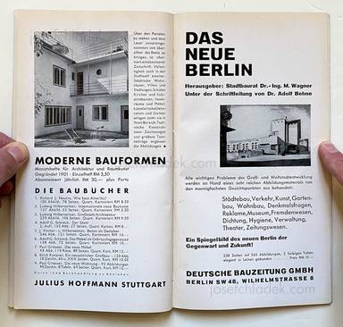 Sample page 13 for book Heinz Johannes – Neues Bauen in Berlin : Ein Führer mit 168 Bildern