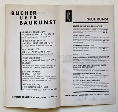 Sample page 3 for book "Johannes, Heinz – Johannes Heinz - Neues Bauen in Berlin : Ein Führer mit 168 Bildern" Sample page 3 for book "Johannes, Heinz – Johannes Heinz - Neues Bauen in Berlin : Ein Führer mit 168 Bildern"