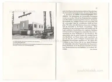 Sample page 2 for book "Schmidt, Hans – Hans Schmidt - Neues Bauen: Wanderausstellung des Deutschen Werkbundes" Sample page 2 for book "Schmidt, Hans – Hans Schmidt - Neues Bauen: Wanderausstellung des Deutschen Werkbundes"