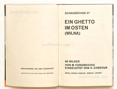 Sample page 1 for book Moses (Moi Ver) Vorobeichic – Ein Ghetto Im Osten - Wilna