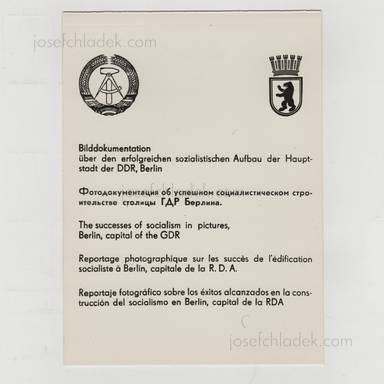 Sample page 1 for book Abteilung Publikation – Berlin Hauptstadt der DDR, 1945 - 1975