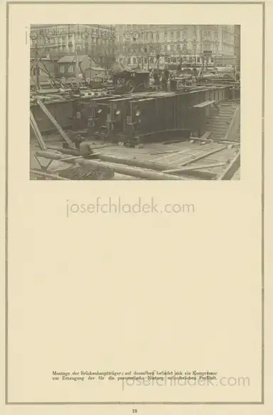 Sample page 6 for book "Gemeinde Wien – Gemeinde Wien - Die Friedensbrücke über den Donaukanal in Wien IX. und XX. Bezirk" Sample page 6 for book "Gemeinde Wien – Gemeinde Wien - Die Friedensbrücke über den Donaukanal in Wien IX. und XX. Bezirk"