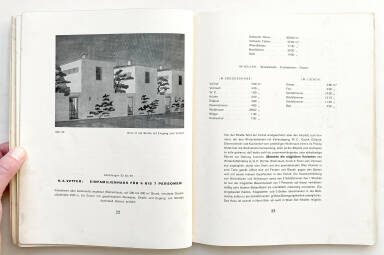Sample page 4 for book Hans Adolf Vetter – Kleine Einfamilienhäuser - mit 50 bis 100 Quadratmeter Wohnfläche