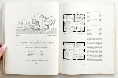 Sample page 6 for book Hans Adolf Vetter – Kleine Einfamilienhäuser - mit 50 bis 100 Quadratmeter Wohnfläche