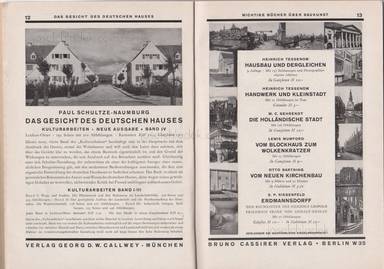 Sample page 11 for book "Various – Bauen, Wohnen, Werkkunst 1930" Sample page 11 for book "Various – Bauen, Wohnen, Werkkunst 1930"