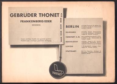 Sample page 49 for book "Thonet – Thonet - Stahlrohrmöbel (Catalogue 1934)" Sample page 49 for book "Thonet – Thonet - Stahlrohrmöbel (Catalogue 1934)"