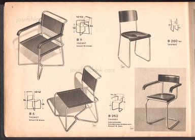 Sample page 42 for book "Thonet – Thonet - Stahlrohrmöbel (Catalogue 1934)" Sample page 42 for book "Thonet – Thonet - Stahlrohrmöbel (Catalogue 1934)"