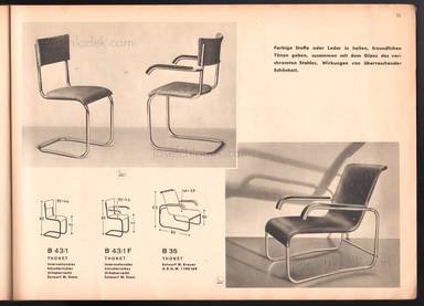 Sample page 12 for book  Thonet &ndash; Stahlrohrm&ouml;bel
