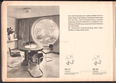 Sample page 38 for book "Thonet – Thonet - Stahlrohrmöbel (Catalogue 1934)" Sample page 38 for book "Thonet – Thonet - Stahlrohrmöbel (Catalogue 1934)"