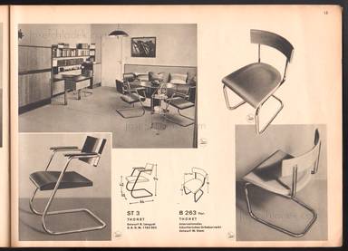 Sample page 16 for book  Thonet &ndash; Stahlrohrm&ouml;bel
