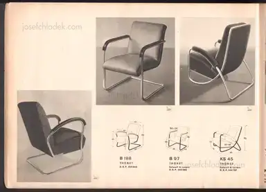 Sample page 34 for book "Thonet – Thonet - Stahlrohrmöbel (Catalogue 1934)" Sample page 34 for book "Thonet – Thonet - Stahlrohrmöbel (Catalogue 1934)"