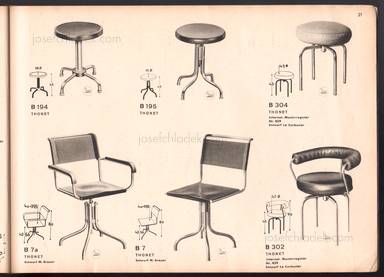 Sample page 29 for book "Thonet – Thonet - Stahlrohrmöbel (Catalogue 1934)" Sample page 29 for book "Thonet – Thonet - Stahlrohrmöbel (Catalogue 1934)"