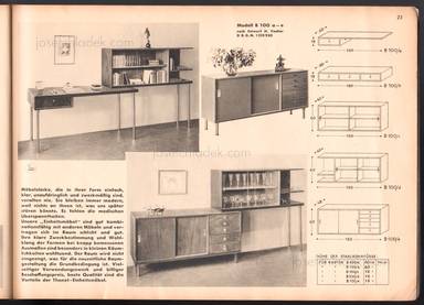 Sample page 27 for book "Thonet – Thonet - Stahlrohrmöbel (Catalogue 1934)" Sample page 27 for book "Thonet – Thonet - Stahlrohrmöbel (Catalogue 1934)"