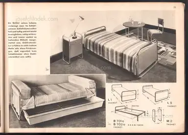 Sample page 25 for book "Thonet – Thonet - Stahlrohrmöbel (Catalogue 1934)" Sample page 25 for book "Thonet – Thonet - Stahlrohrmöbel (Catalogue 1934)"