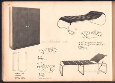 Sample page 27 for book  Thonet &ndash; Stahlrohrm&ouml;bel