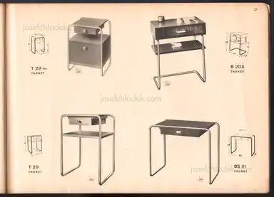 Sample page 23 for book "Thonet – Thonet - Stahlrohrmöbel (Catalogue 1934)" Sample page 23 for book "Thonet – Thonet - Stahlrohrmöbel (Catalogue 1934)"